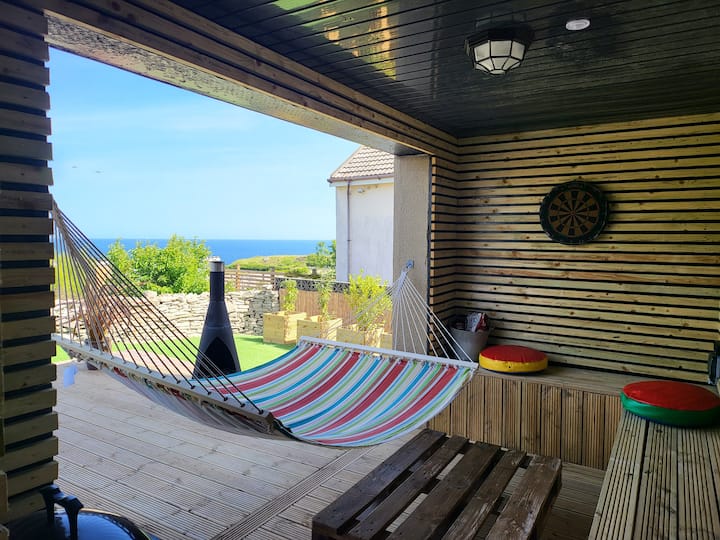 Hammock with ocean view