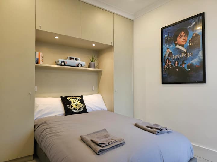 Cozy bedroom with decor elements